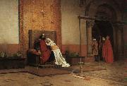 Jean-Paul Laurens The Excommunication of Robert the Pious oil painting picture wholesale